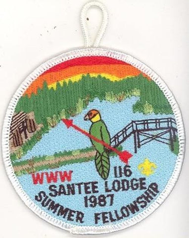 116 Santee Lodge 1987 Summer Fellowship