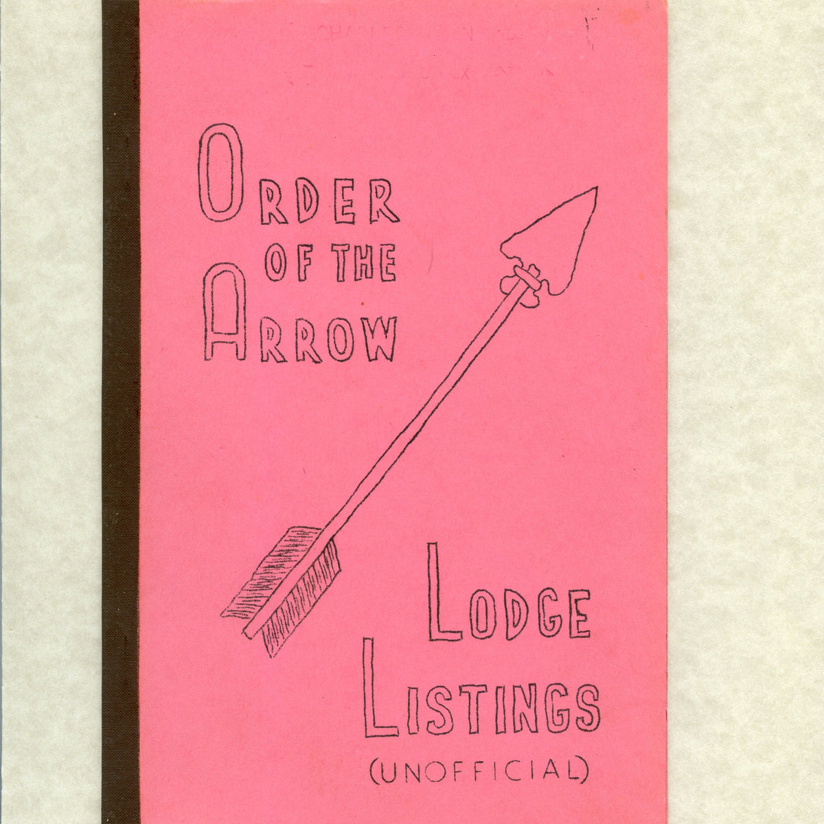 1956 Order of the Arrow Lodge Checklist For Collectors [Free Instant Download] (Copy)