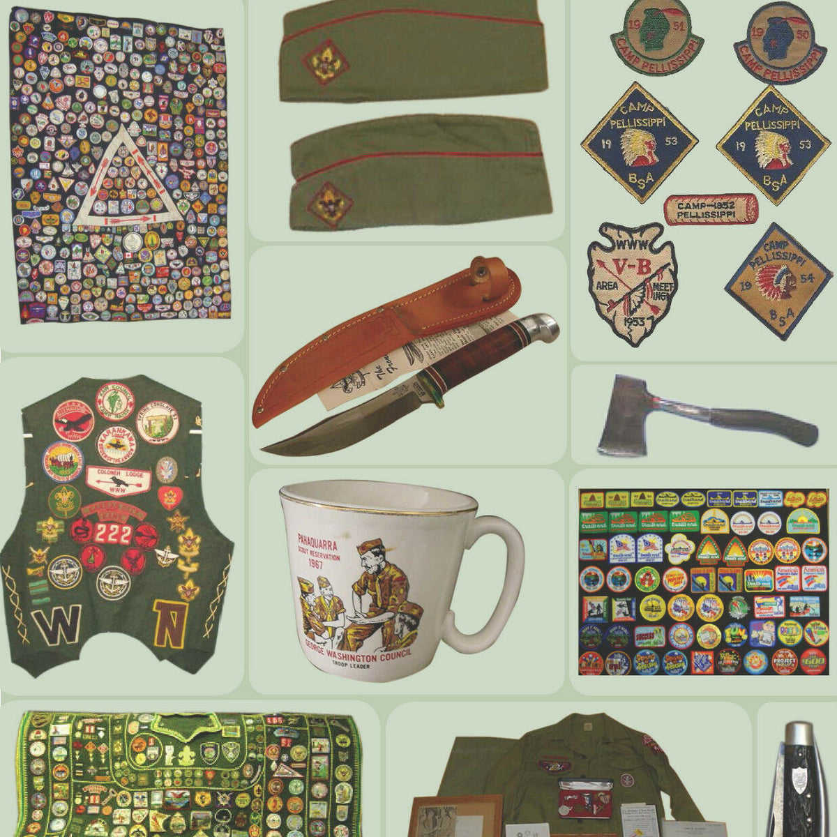Boy Scout Prices Realized Guide Equipment, Knives & Miscellaneous Lots [Free Instant PDF Download At Checkout]
