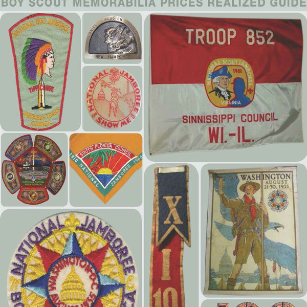 Boy Scout Prices Realized Guide National Jamboree & JSPs [Free Instant PDF Download At Checkout]