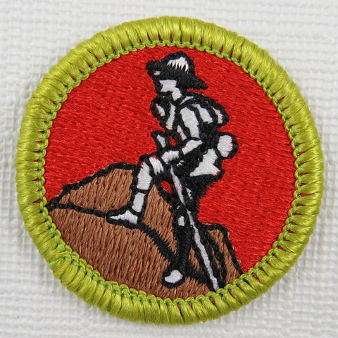 Scouting Heritage Current Issue Design Plastic Back Merit Badge [MB-177]