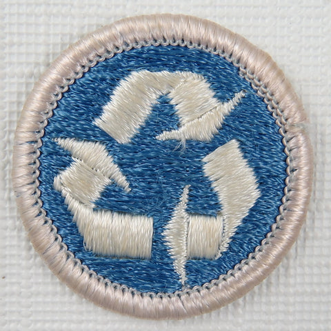 Environmental Science Current Issue Design Plastic Back Merit Badge [MB-445]